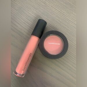 bareMinerals Peach Lip Gloss and Blush Set